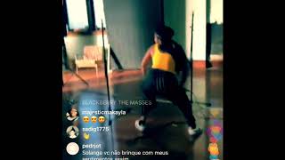 Solange  Almeda IG Live [upl. by Gnoud]