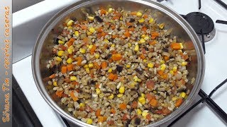 CEBADA PERLADA con Vegetales 🥕 Receta VEGETARIANA Fácil [upl. by Stannwood948]