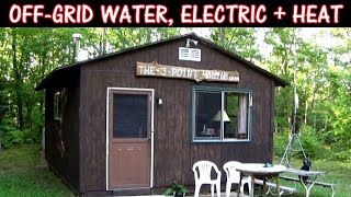 OffGrid Utilities  How We Do Heat Water Electricity And Sewer [upl. by Allecsirp243]