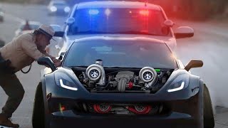 CRAZY POLICE VS STREET RACERS [upl. by Araid]