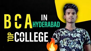 Top BCA colleges in Hyderabad with higher placement and low fees🔥 [upl. by Miki700]