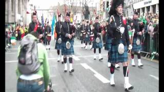 Dublin Fire Brigade Pipe Band quotDawning of the day  Minstrel Boy  Let Erin Rememberquot [upl. by Sucramal]