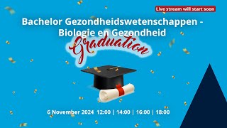 Diploma uitreiking Bachelor Gezondheidswetenschappen  BGZ  Session 1 [upl. by Wendeline]