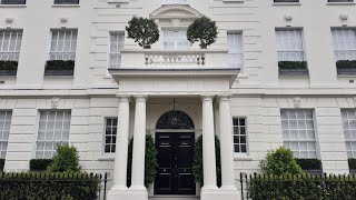 Beautiful Belgravia Homes and Embassies Part 1  London Architecture [upl. by Nonez]