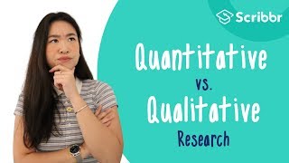 Quantitative vs Qualitative Research The Differences Explained  Scribbr 🎓 [upl. by Lynd]