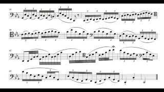 KOR  Bassoon Study no 6 Performed by the Composer [upl. by Rosemonde]