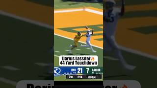 Blurr 🥶 Darius Lassiter SMOKES Baylor for 44Yard TOUCHDOWN  BYU vs Baylor [upl. by Mihcaoj]