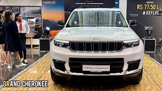 Finally New Jeep Grand Cherokee 2023 is here 🔥 4x4 Premium SUV  Rs 7750L  First Look jeeplife [upl. by Yelekreb]