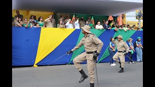 Desfile 7 de Setembro 2024  Polícia Militar da Bahia  Juazeiro BA [upl. by Kora]