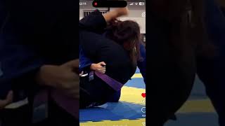 Quickest triangle choke ever [upl. by Rakel]