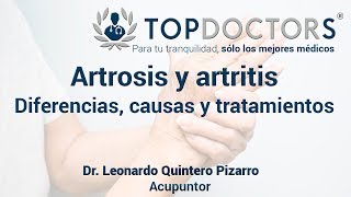 Artrosis y artritis Diferencias causas y tratamientos [upl. by Airec346]