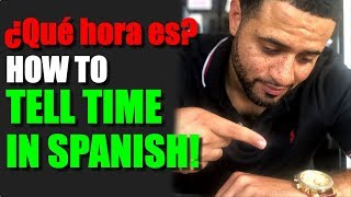 TELLING TIME IN SPANISH Made Easy [upl. by Sheilah639]