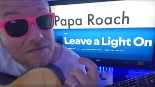 Leave A Light On  Papa Roach Carrie Underwood Guitar Tutorial Beginner Lesson [upl. by Endor]