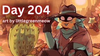 Day 204  beating Zenith Martlet everyday until Deltarune Chapter 3 Undertale Yellow [upl. by Guyer]