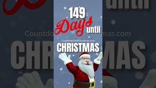 149 Days Until Christmas  Christmas Countdown 2024 christmascountdown untilchristmas christmas [upl. by Izabel]