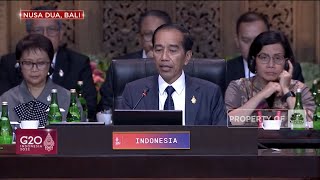 Presiden Jokowi Resmi Buka KTT G20 di Bali [upl. by Eiclehc]