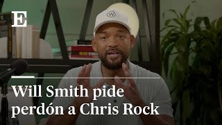 WILL SMITH se disculpa con Chris Rock tras la bofetada de los Oscar  El País [upl. by Annanhoj]