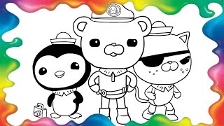 🌈🧑‍🚀 Octonautas Para Colorir  Octonautas Desenho  Octonauts Português  Octonautas  Octtonauts [upl. by Aissela]