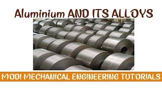 Aluminium and Aluminium alloy  Engineering materials  applications  propertiesmechanical intags [upl. by Nnyleuqcaj]