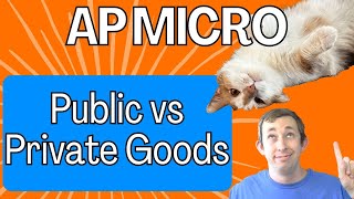 Understand Public vs Private Goods in 3 Minutes  AP Micro Struggle 63 [upl. by Meijer]