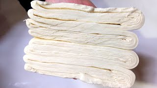 Dont buy puff pastry until you watch this video Puff pastry recipe [upl. by Anovad]