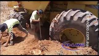 Bogged Header in Mallee quotslopquot [upl. by Sauls]