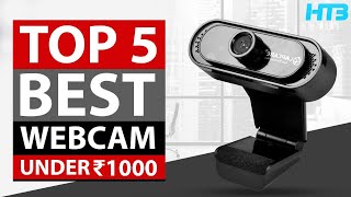 Top 5 Best Webcam Under 1000 in 2023 📹 Best Budget Webcam Under 1000 for Online Classes amp Streaming [upl. by Newob]