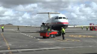 BAC 111 and Avro RJ70 Landing at Newquay 25th April 2013 [upl. by Birgit980]