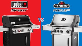 WEBER vs NAPOLEON Welcher Grill ist besser Spirit vs Rogue  Götz GmbH Germering [upl. by Aiuhsoj]