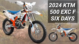 2024 KTM 500 EXCF SIX DAYS Whats New  64 Horse Power [upl. by Stilla]