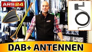 DAB Antenne für guten Empfang Auto I Splitter  Scheibenklebeantenne [upl. by Ahsinyt]