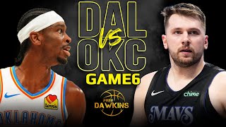 Dallas Mavericks vs OKC Thunder Game 6 Full Highlights  2024 WCSF  FreeDawkins [upl. by Evoy499]