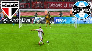 São Paulo x Grêmio  Campeonato Brasileiro 2024 Fifa 23 Penalty Shootout FeatLucasCoutinho2024 [upl. by Atrebla991]