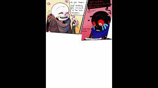 Detailed Error Sans∩ ͡° ͜ʖ ͡°⊃━☆ﾟ Errorink Short Comic Dub shorts undertaleau [upl. by Adabelle483]