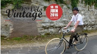 Anjou Vélo Vintage 2016  JeanGuy Dondroit AVV16 [upl. by Clere870]