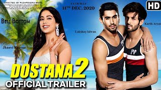 Dostana 2 movie official trailer 2020 janhvi Kapoor Kartik Aaryan laksh lalwani movie [upl. by Shiff44]