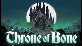 Demo Throne of Bone  Roguelike Deckbuilder Auto Battler  Gameplay PC [upl. by Madden]