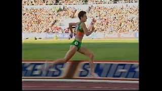 Sonia OSullivan  World 5000m Champion Gothenburg 1995 Post Race [upl. by Llenrep142]