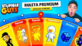 SOLO el 001 TIENE esta RULETA EXCLUSIVA de STUMBLE GUYS 😨 wtf [upl. by Eerb]