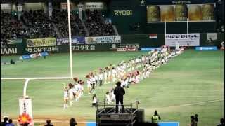 ライスボウル2013チアリーダー110人のラインダンス [upl. by Aniela]