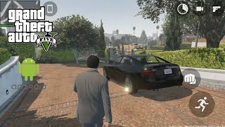 GTA V Android 😮🤫  gta 5 Android gameplay  gta v dowonlod fan made  fan made [upl. by Leibman]