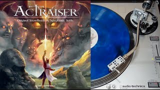 Actraiser amp Symphonic Suite  OST vinyl LP face C Wayô Records [upl. by Uird]