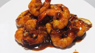 Cara Membuat Udang Goreng Mentega [upl. by Ymaj]