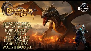 Drakensang Online  Descent into the Ancestral Ruins Event Gameplay Test Server Drakensang Dso [upl. by Bart922]