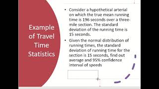 Travel time calculations [upl. by Sonnie]