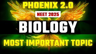 Phoenix 20 Biology Most Important Video for NEET 2025  Unacademy NEET Toppers  Udaan [upl. by Adiasteb]