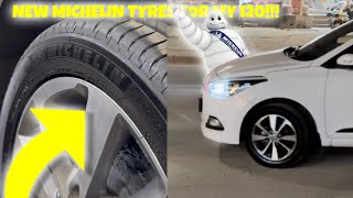 NEW MICHELIN TYRES FOR MY I20 [upl. by Fornof]