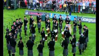 Spirit of Scotland pipe band at World pipe band championship 2008 [upl. by Neve81]