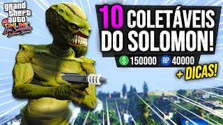 GUIA COMPLETO  DICAS COMO ENCONTRAR OS 10 COLETÁVEIS DO SOLOMON GTA Online [upl. by Consuela]