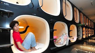 Last To Leave Capsule Hotel Wins 100000 [upl. by Amalea630]